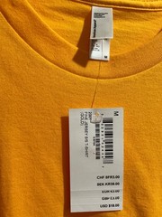 American Apparel Men’s Fine Jersey Short-Sleeve T-Shirt Sz M NWT