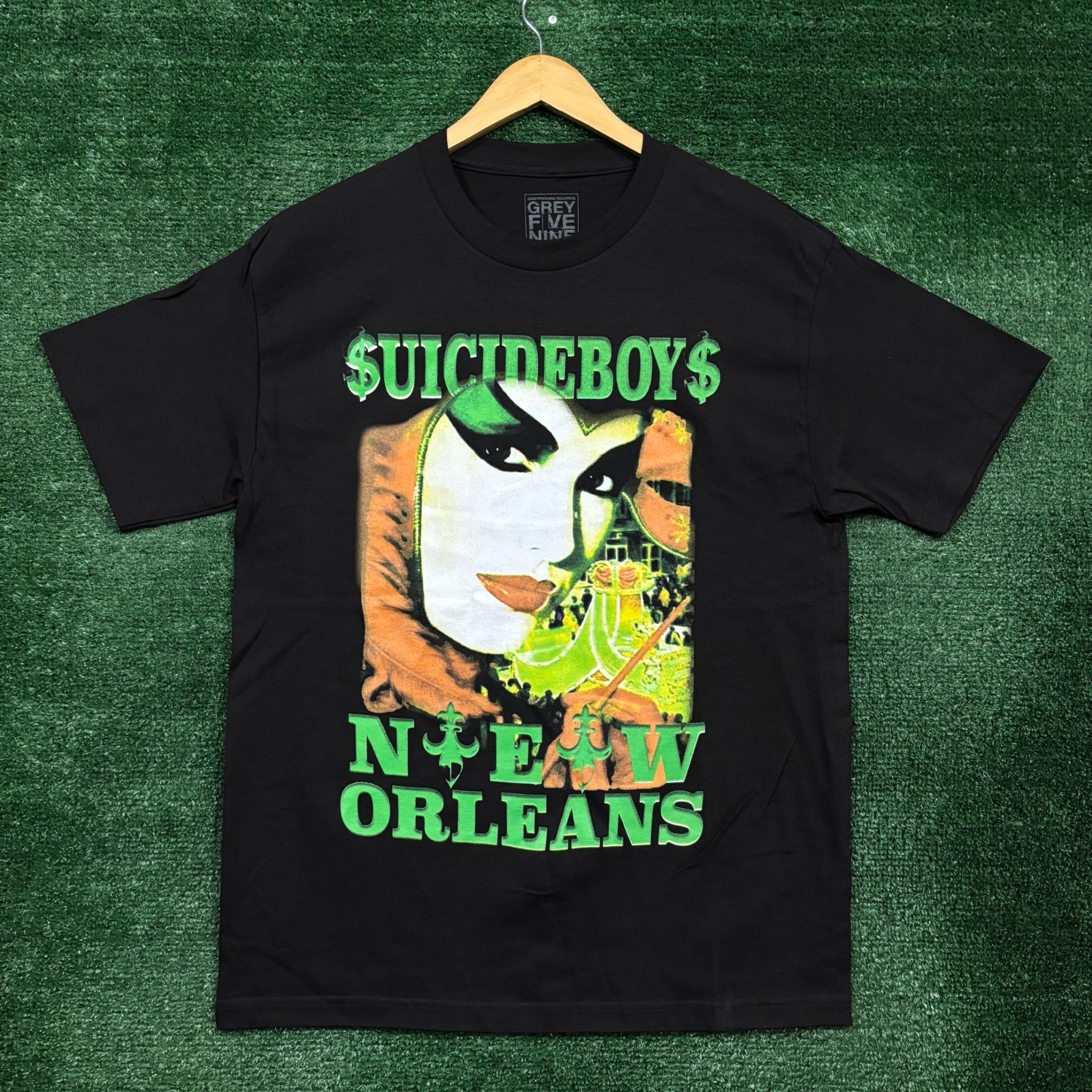G59 Records x The Suicideboys New Orleans Hip-Hop T-Shirt Size Large