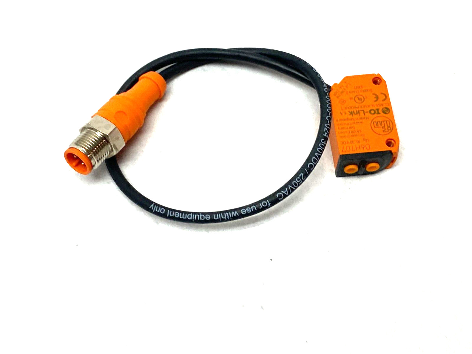Ifm O6H707 Diffuse Sensor with Background Suppression O6HLFPKG/0,30m/US
