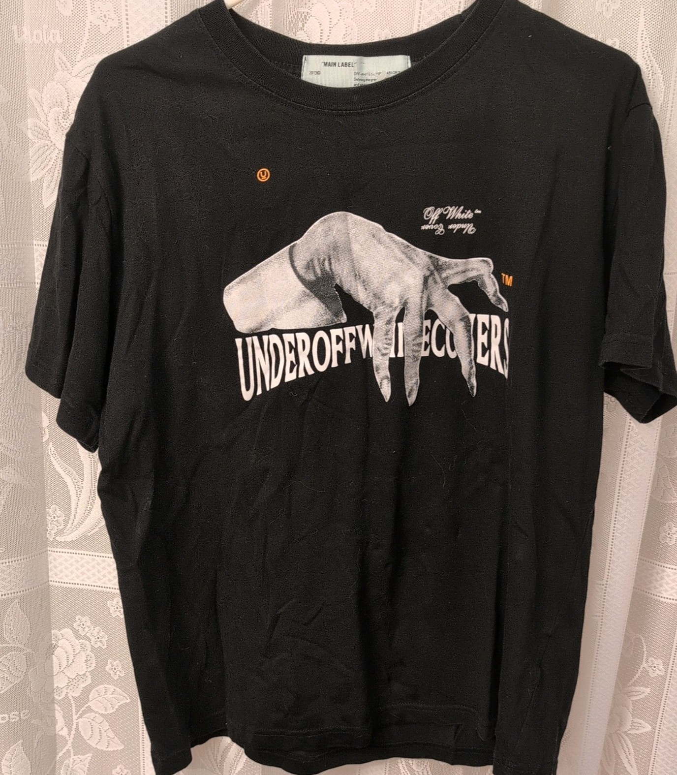 Off-White x Undercover Men’s Graphic Print Crewneck Cotton Tee M gallery