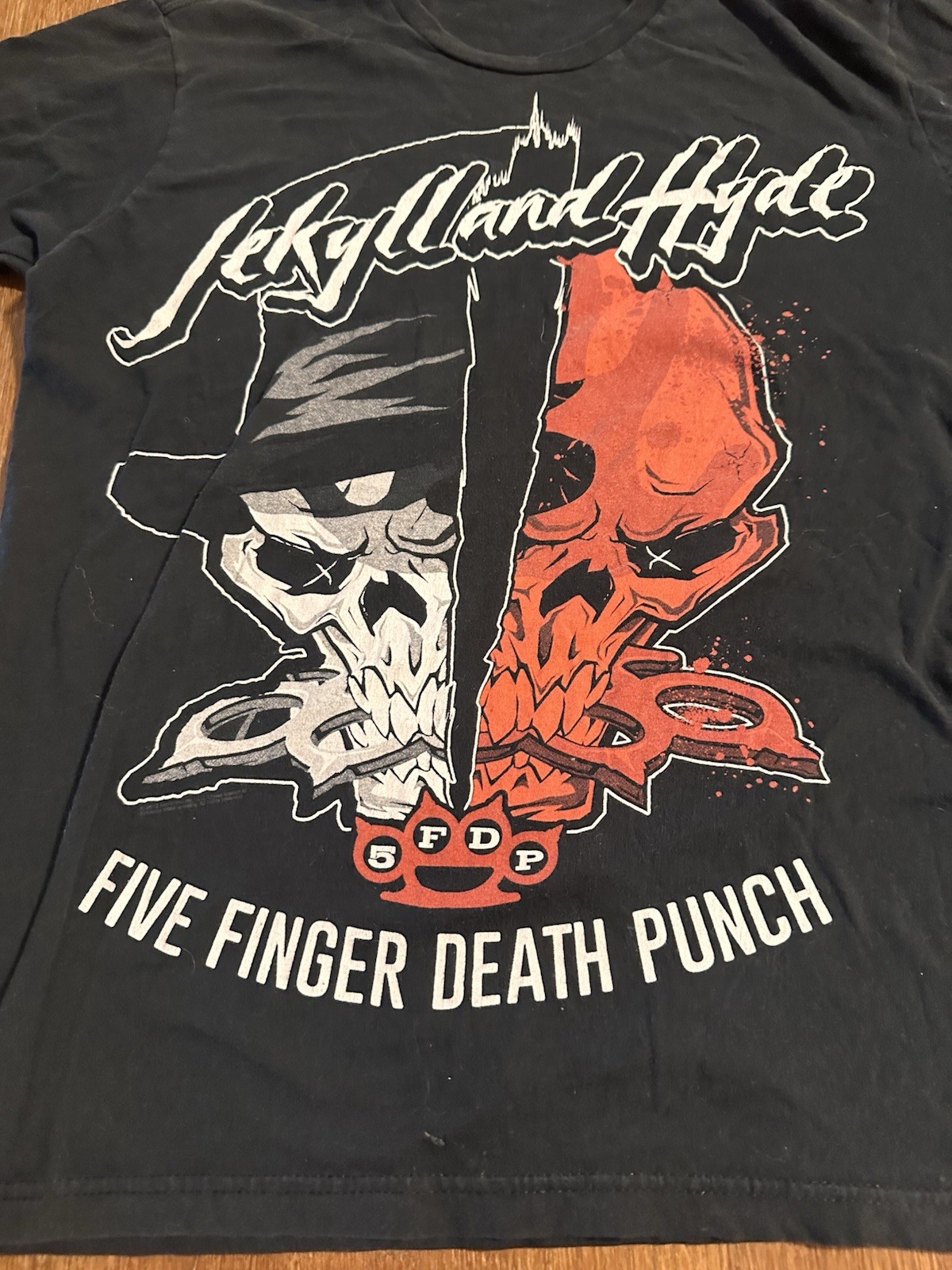 Five Finger Death Punch Jekyll And & Hyde T-Shirt Official Size M Black gallery