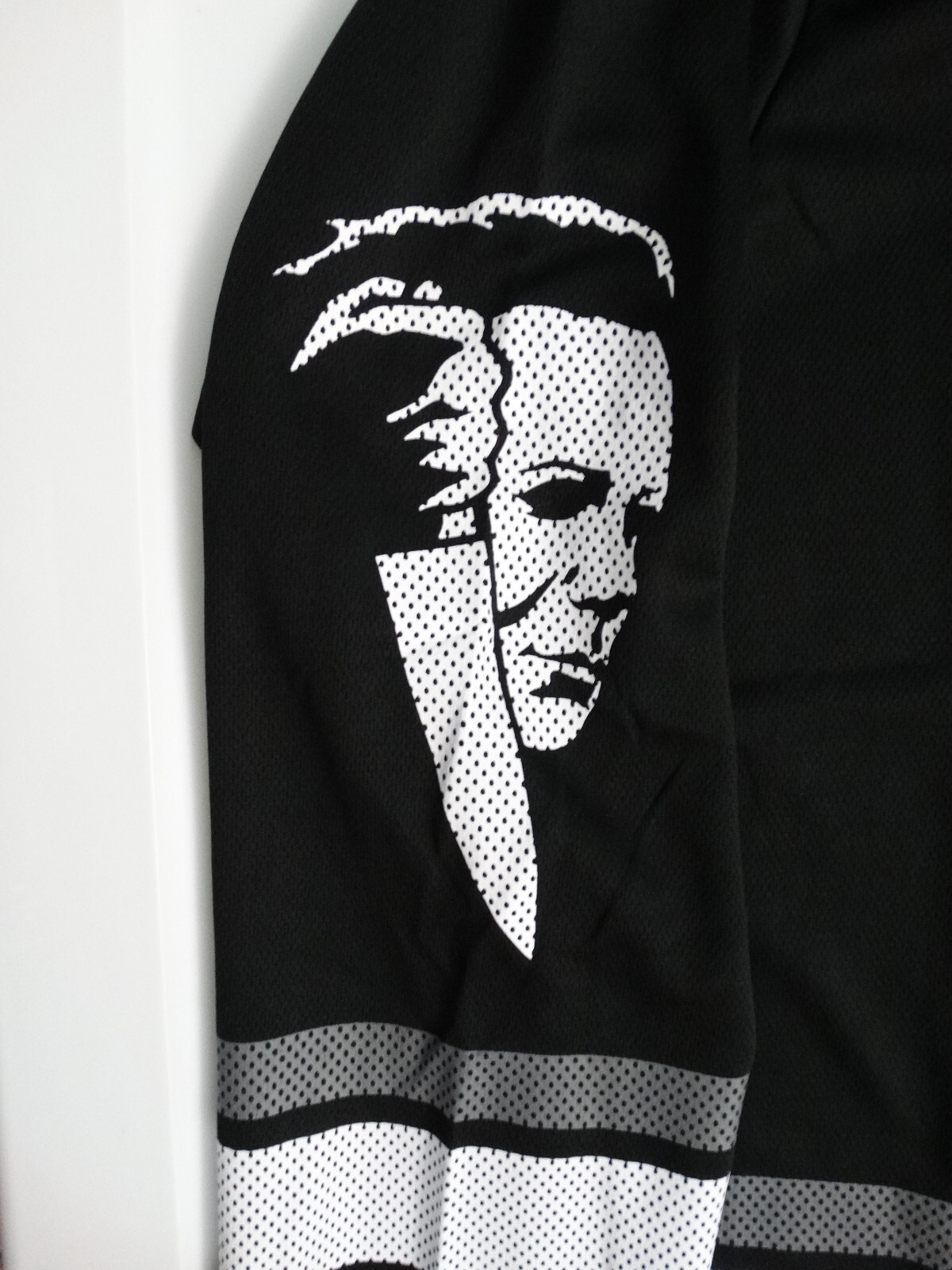 Halloween Horror Movie Michael Myers Hockey Jersey Shirt gallery
