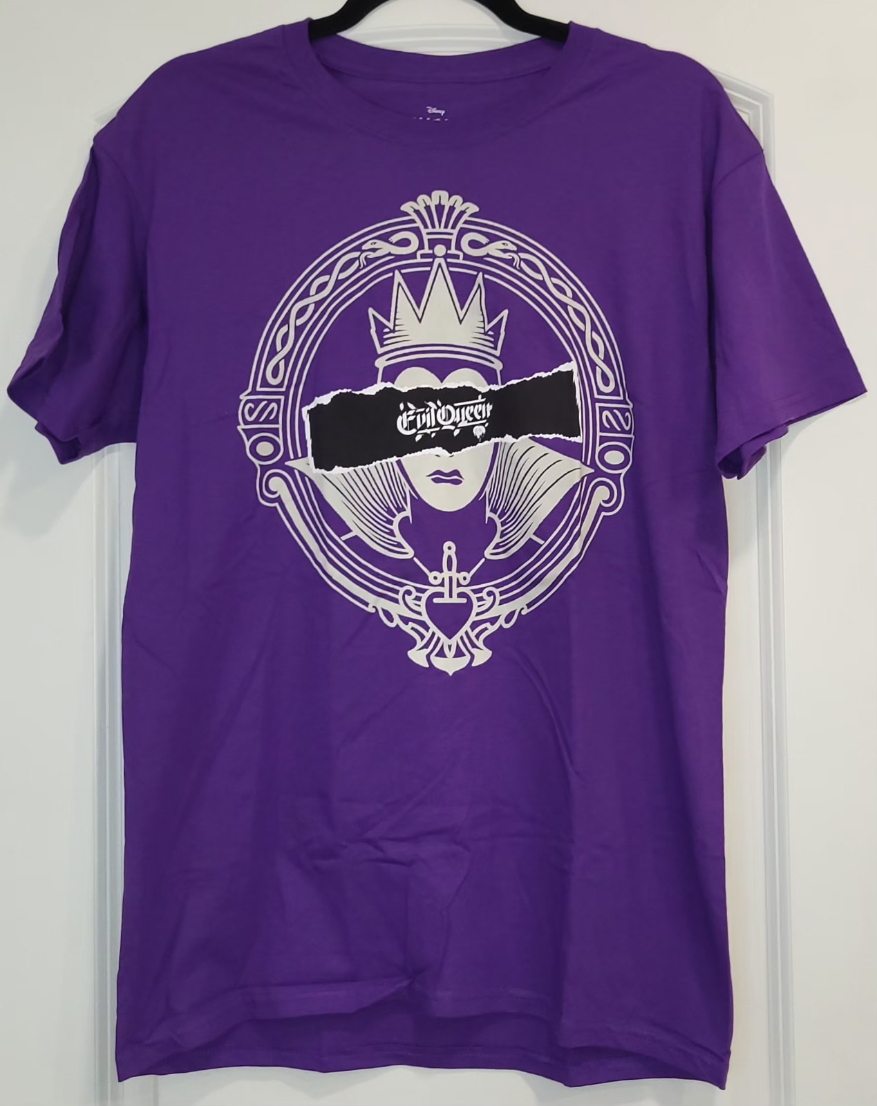 Disney Villains Evil Queen Purple Lootwear Adult Graphic T Shirt Size M NEW gallery
