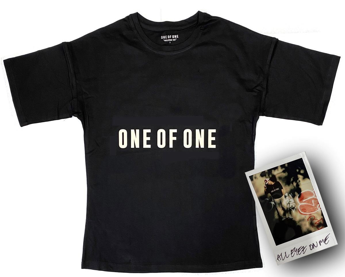 NW Soft Fabric Hight Quality 100% Cotton Short Sleeves Black Men's Small Unisex gallery