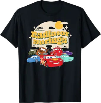 Disney PIXAR Cars On The Road Radiator T-Shirt Size S - 5XL Gift For Friends gallery