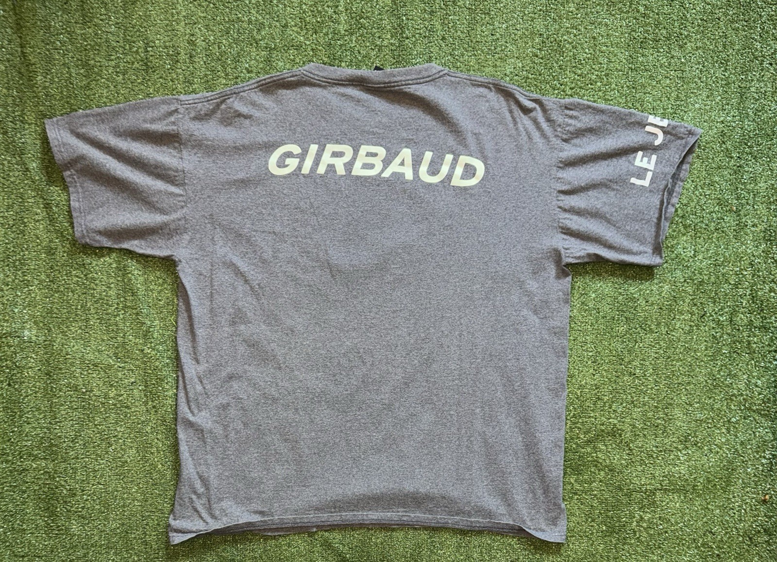 Vintage Marithe Francois Girbaud Y2K Silicon Applique Box Logo Tee XL gallery
