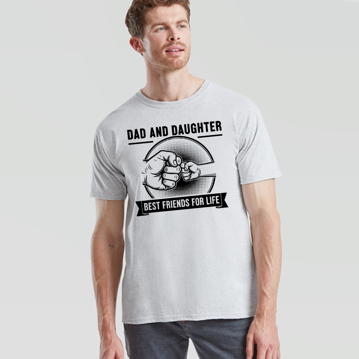 Dad And Daughter Mens T Shirt Best Friends For Life Funny Father's Day Gift gallery