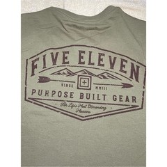 5.11 Tactical Men’s Short Sleeve Tee — Olive size M