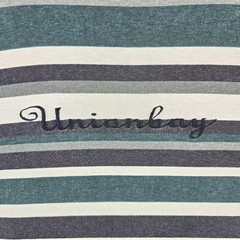 Vintage Union Bay Stripe Shirt One Size Boxy XL Made in USA 90s Cobain Skater