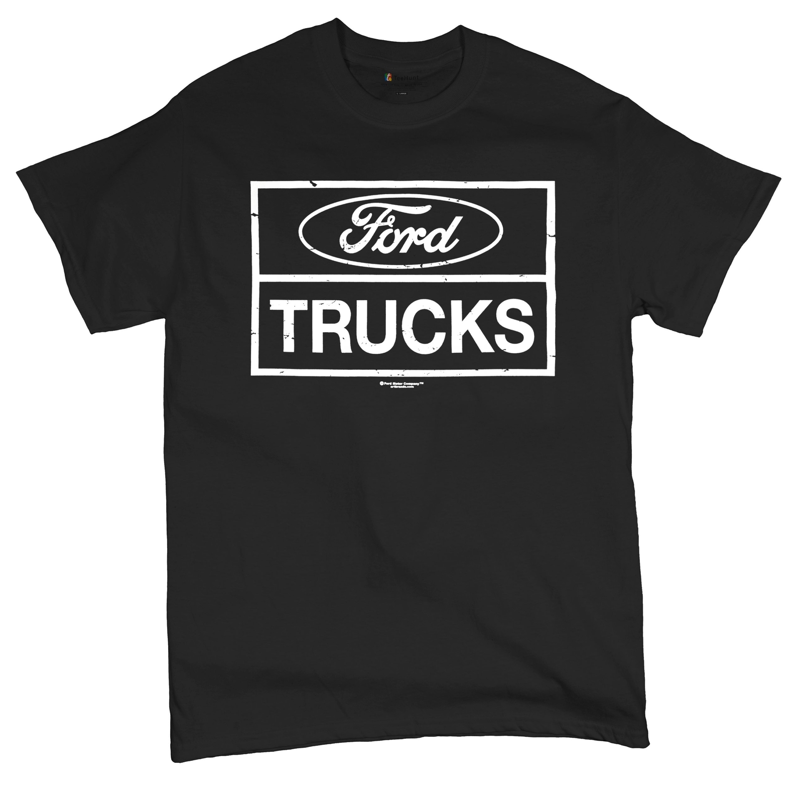 Distressed Ford Trucks T-Shirt F150 American Pick Up Cotton Tee gallery