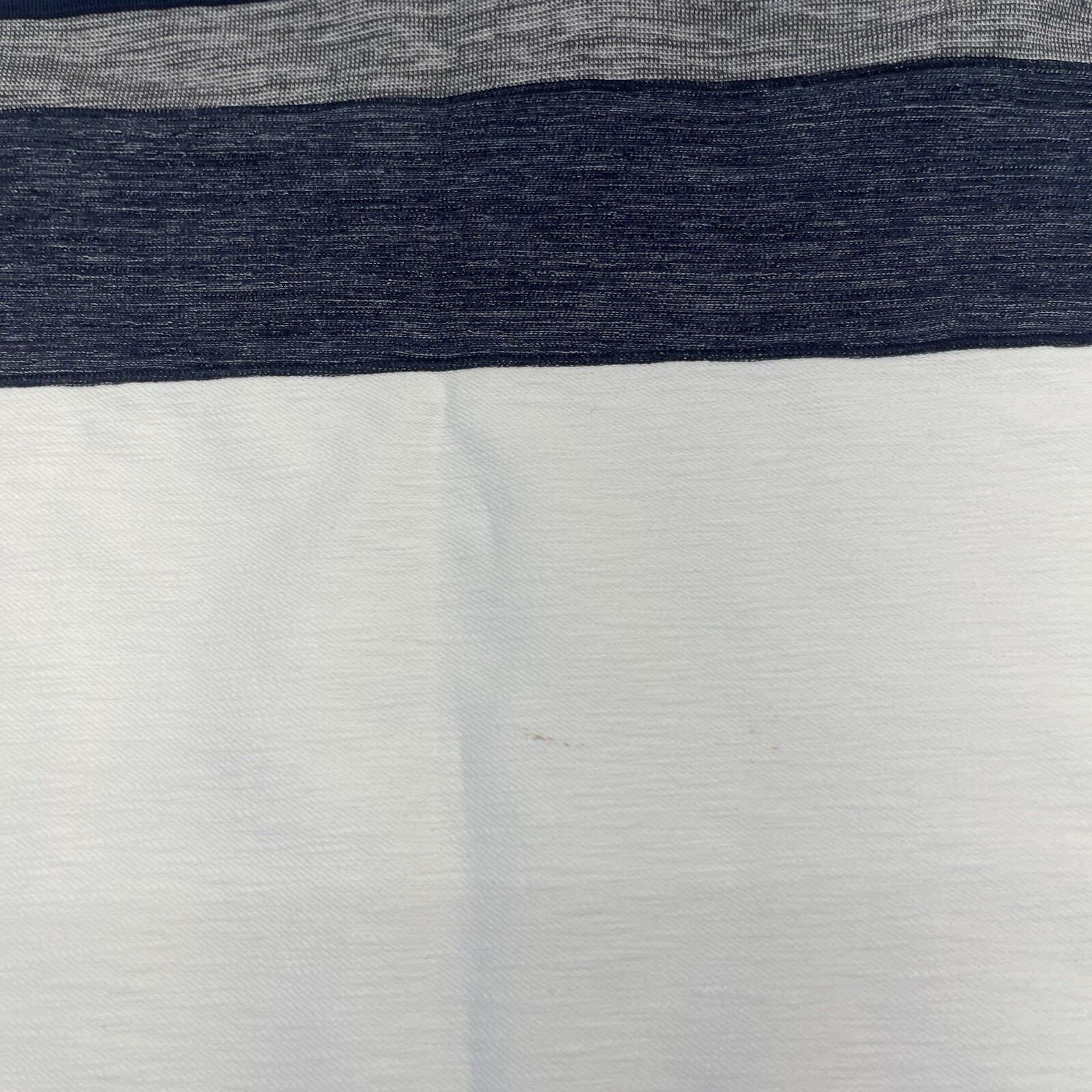 Mind Bridge White Blue Gray Stripe Colorblock T Shirt Mens Size 100 gallery