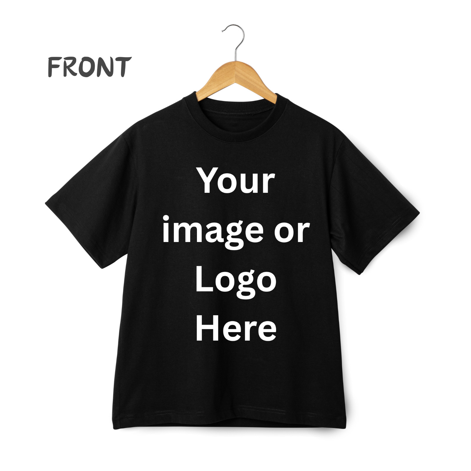 Custom Print Personalized T-shirt Front Back Chest Your Design Photo Logo Unisex gallery