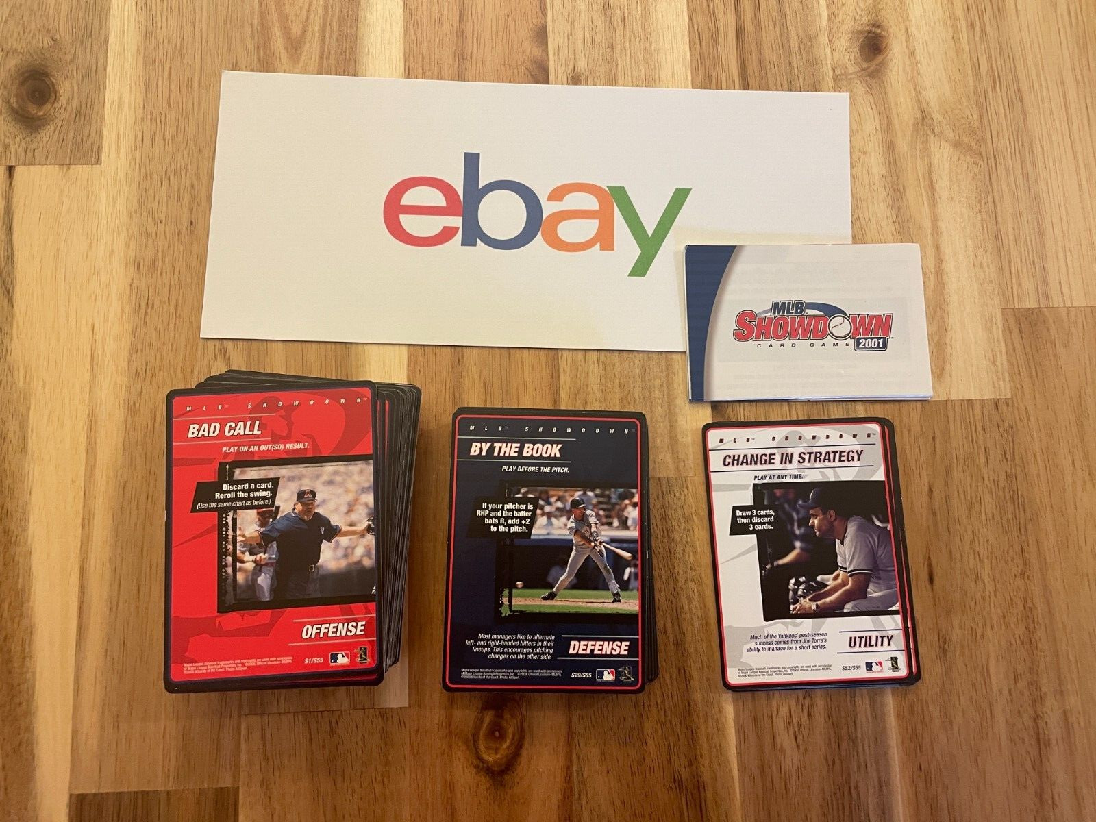 2000 MLB Showdown Strategy Cards – Complete Your Set S1-S75