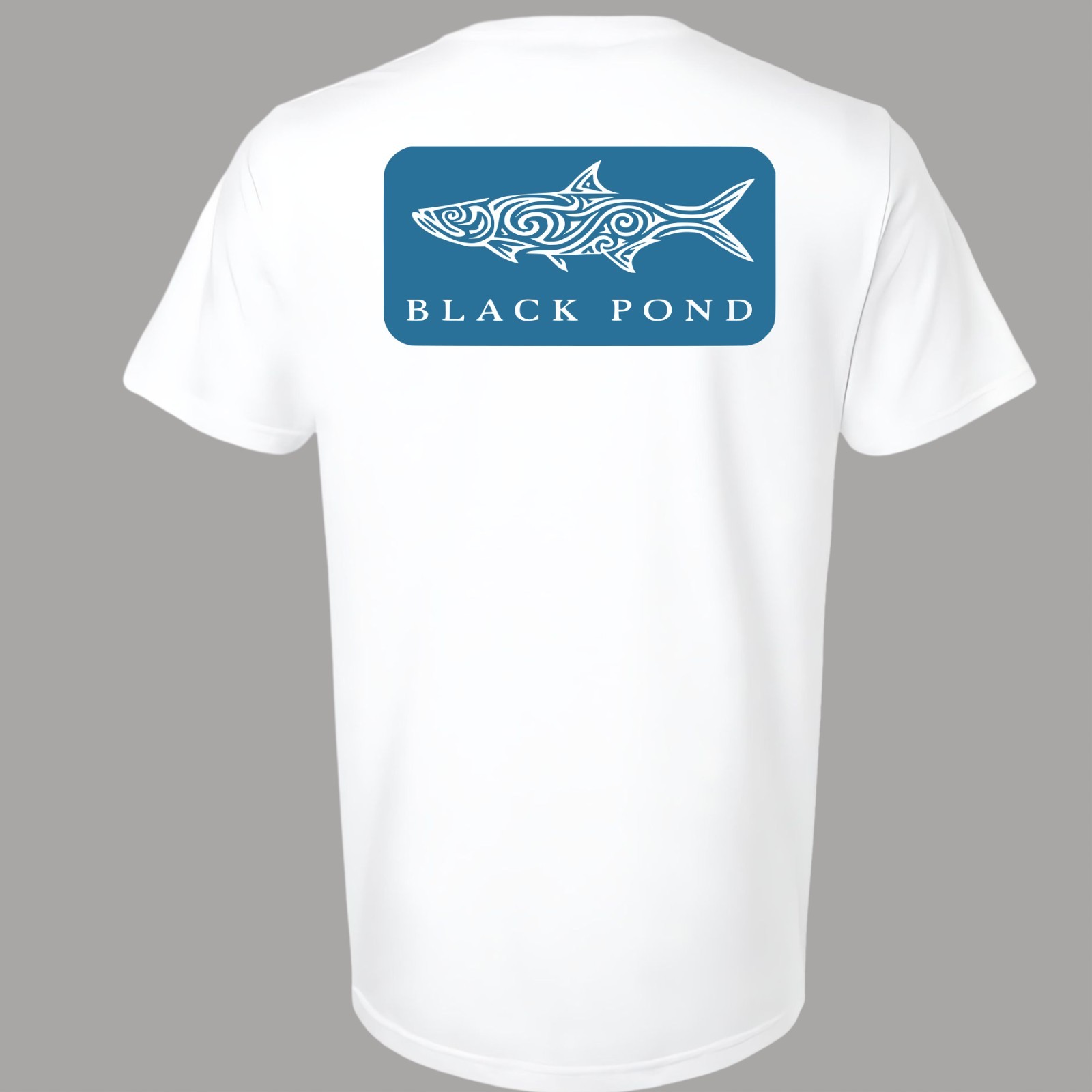 Black Pond Saltwater Series Tarpon Men’s T-shirt Offshore Fishing