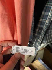 St. John’s Bay Unique Dye Men’s Coral Colored Shirt