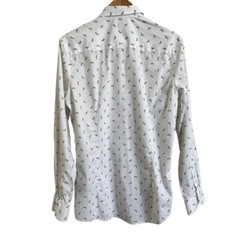 Bar III Performance Banana Button Down Shirt Medium