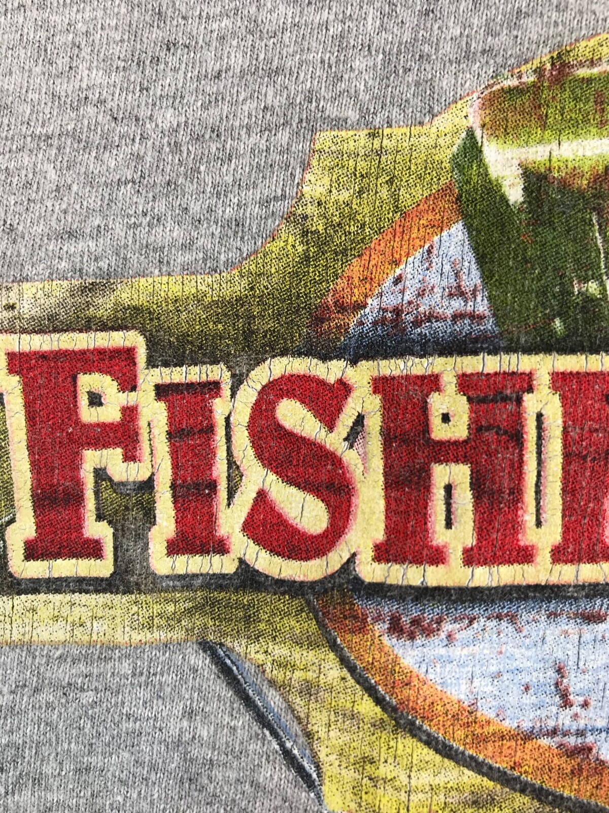 Lifestyles Legends Shirt Men's XL Gray Fishing Rules Graphic Tee Short Sleeve gallery