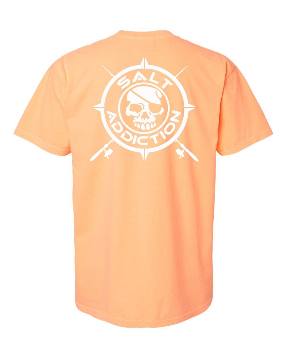 Salt Addiction Nautical compass Logo Fishing Short Sleeve T Shirt Ocean gallery
