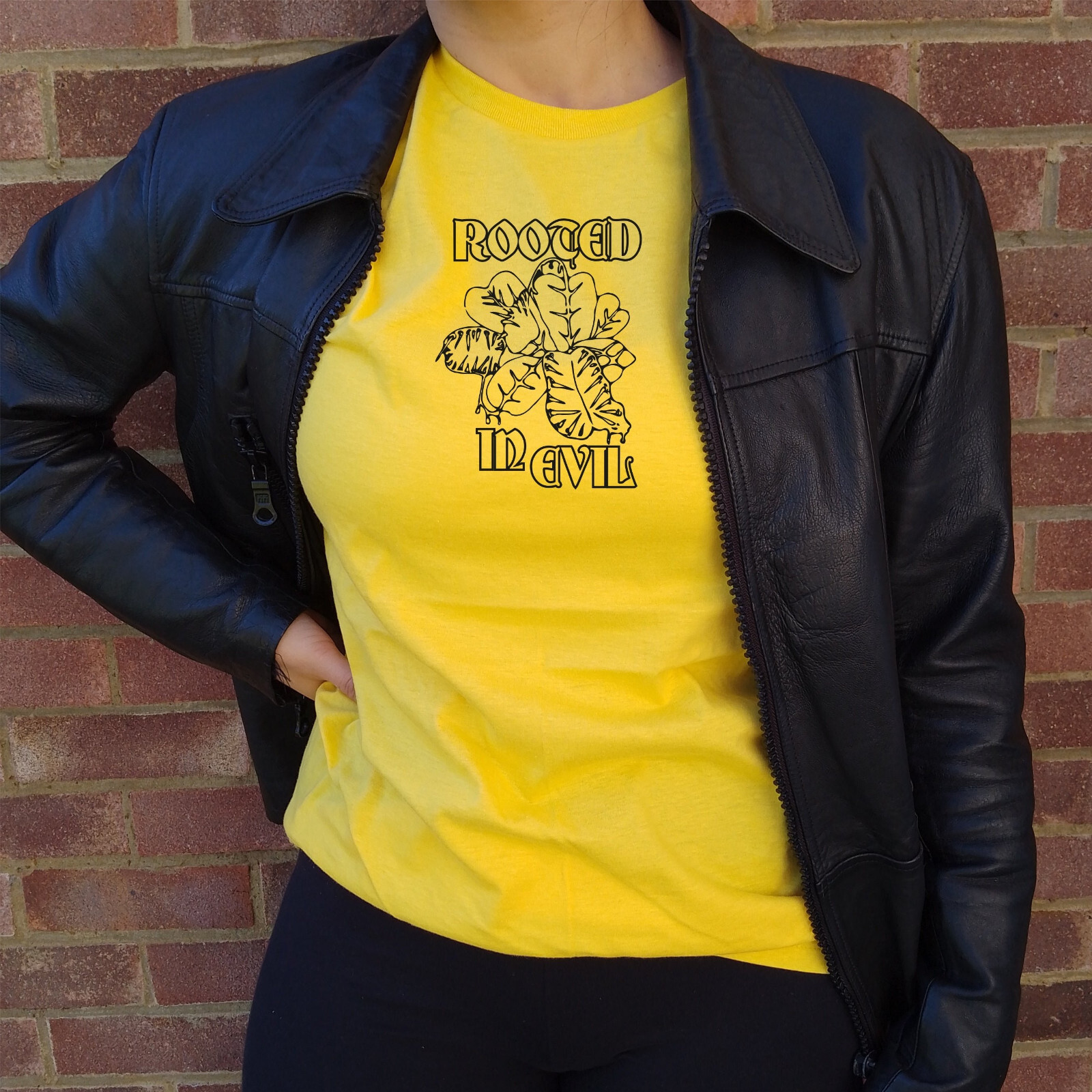 Venus Fly Trap T-Shirt - Gothic Botany, Horror Killer Plant, Various Colours gallery