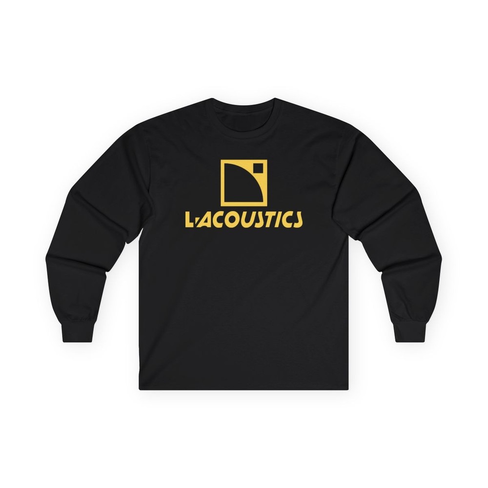 L-Acoustics professional audio Men’s T-Shirt American Long Sleeve Dotees T-Shirt