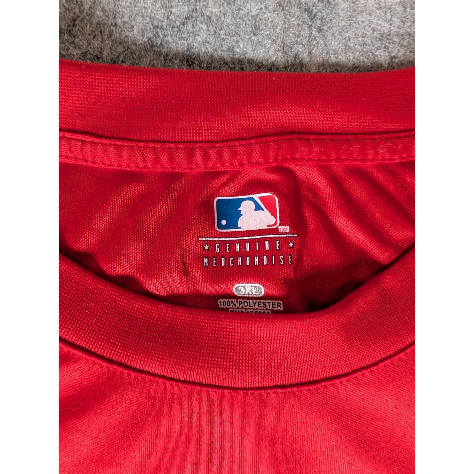 MLB St Louis Cardinals Red Performance Graphic T-Shirt Mens 3XL gallery