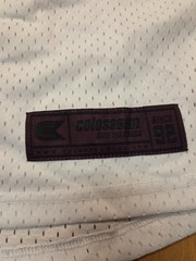 Colosseum Lafayette Leopards Baseball Jersey White Maroon Men’s Small NWT FreeSH