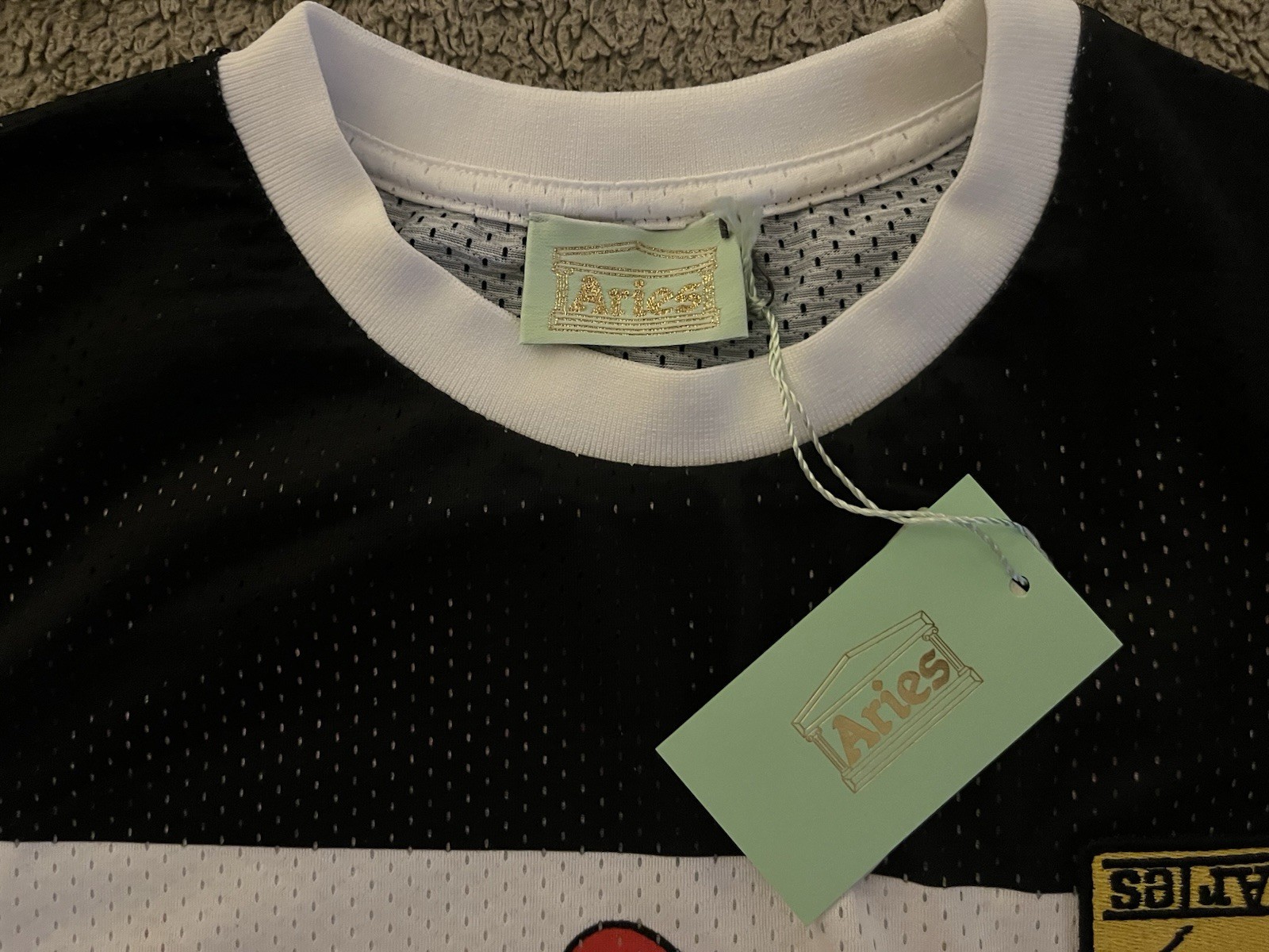 Aries Arise Airtex Moto Multi Graphic LS Mesh Tee Brand New XL Rare gallery