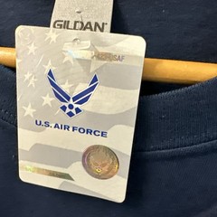 Officially Licensed US Air Force Veteran t shirt New with tags 2xL