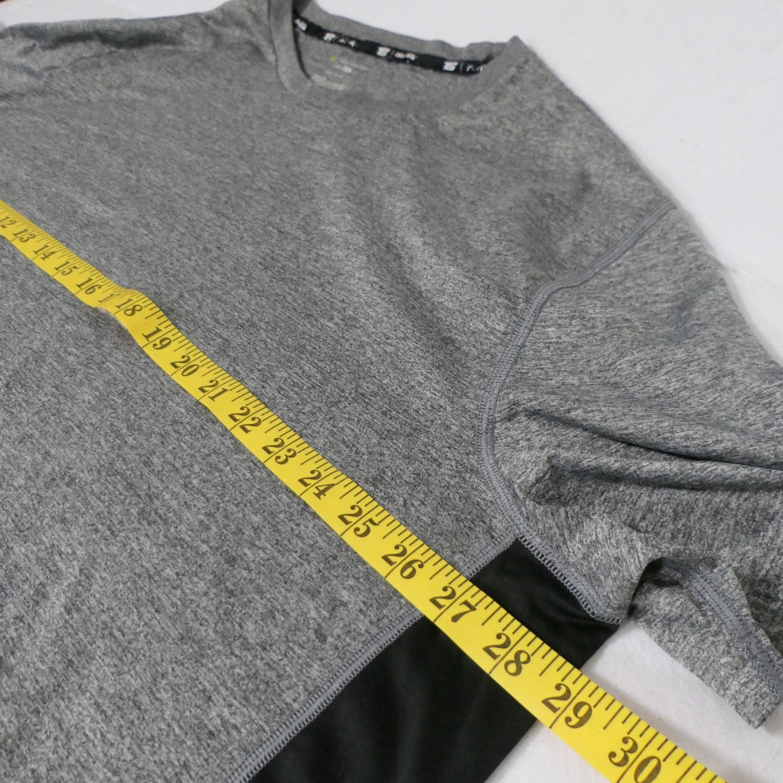 Tek Gear Mens T-Shirt 3XB Gray Heathered Performance Athletic Dry Tek Workout gallery