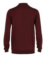 Slowear Mens Zanone Flex Wool Slim-Fit Polo