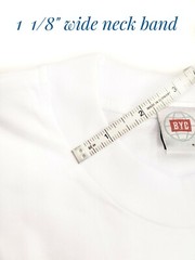 BYC 3 Pack Men 100% Premium Cotton Heavy Weight Crew Solid Short Sleeve T-Shirt