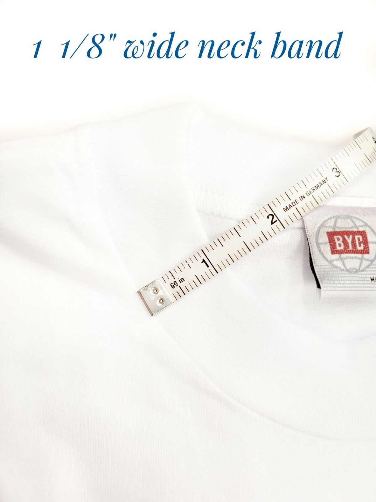BYC 3 Pack Men 100% Premium Cotton Heavy Weight Crew Solid Short Sleeve T-Shirt gallery