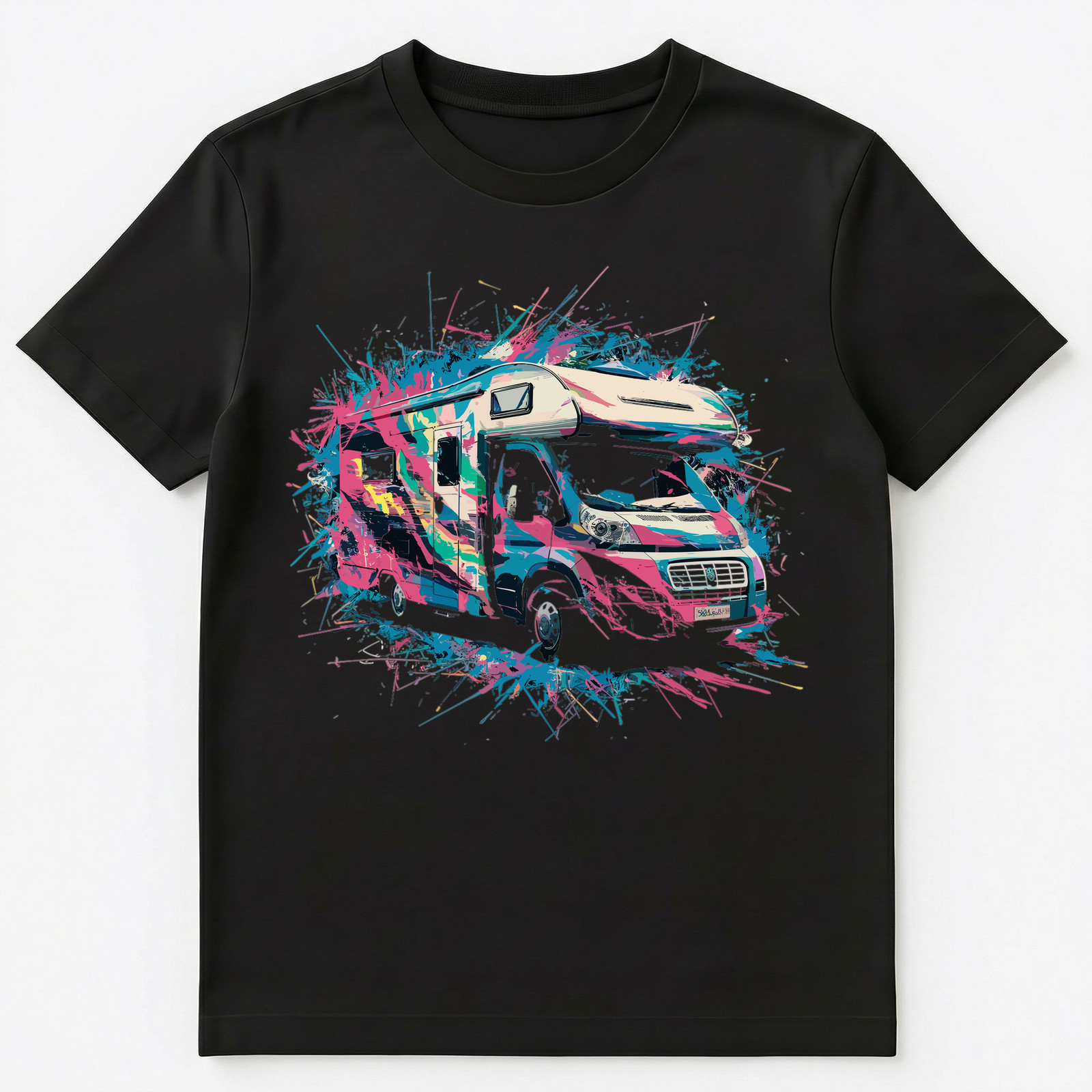 Graphic Motorhome Camper Unisex T-Shirt