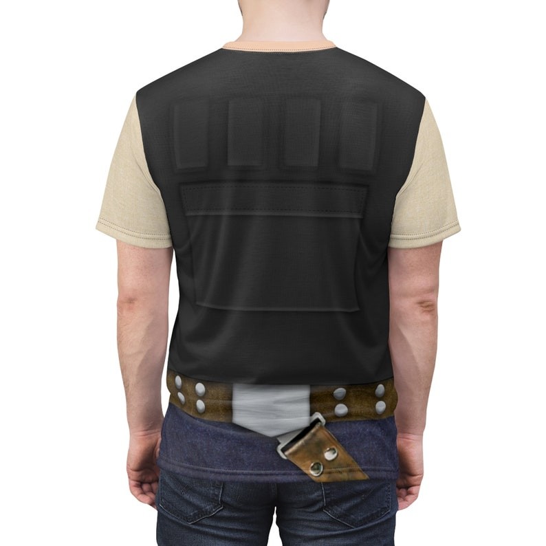 Star Wars Han Solo Cosplay Costume Galaxy's Edge Halloween Tshirt 3D Printed gallery