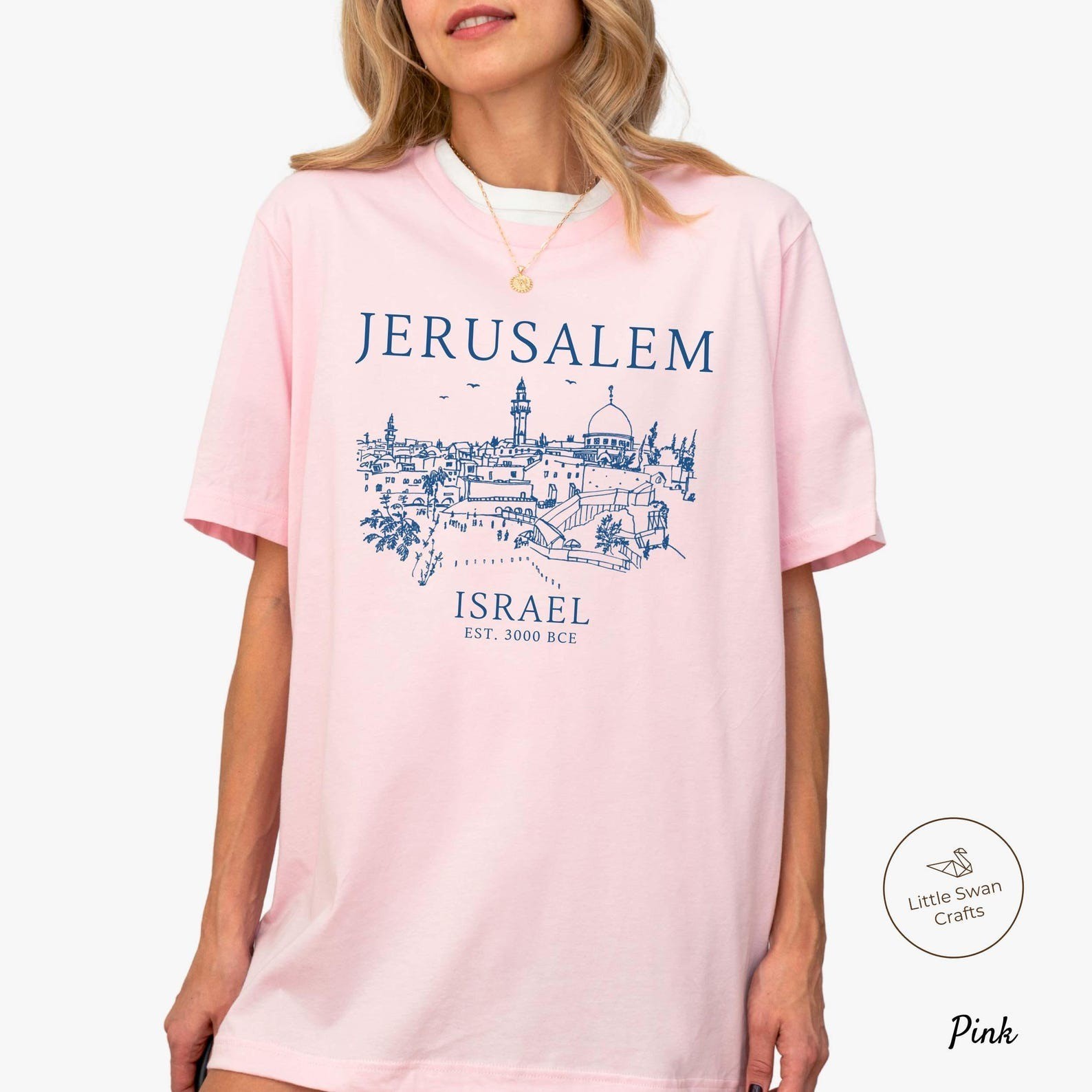 Jerusalem Shirt Travel Gift for Israel Trip Lovers Souvenir Tee gallery
