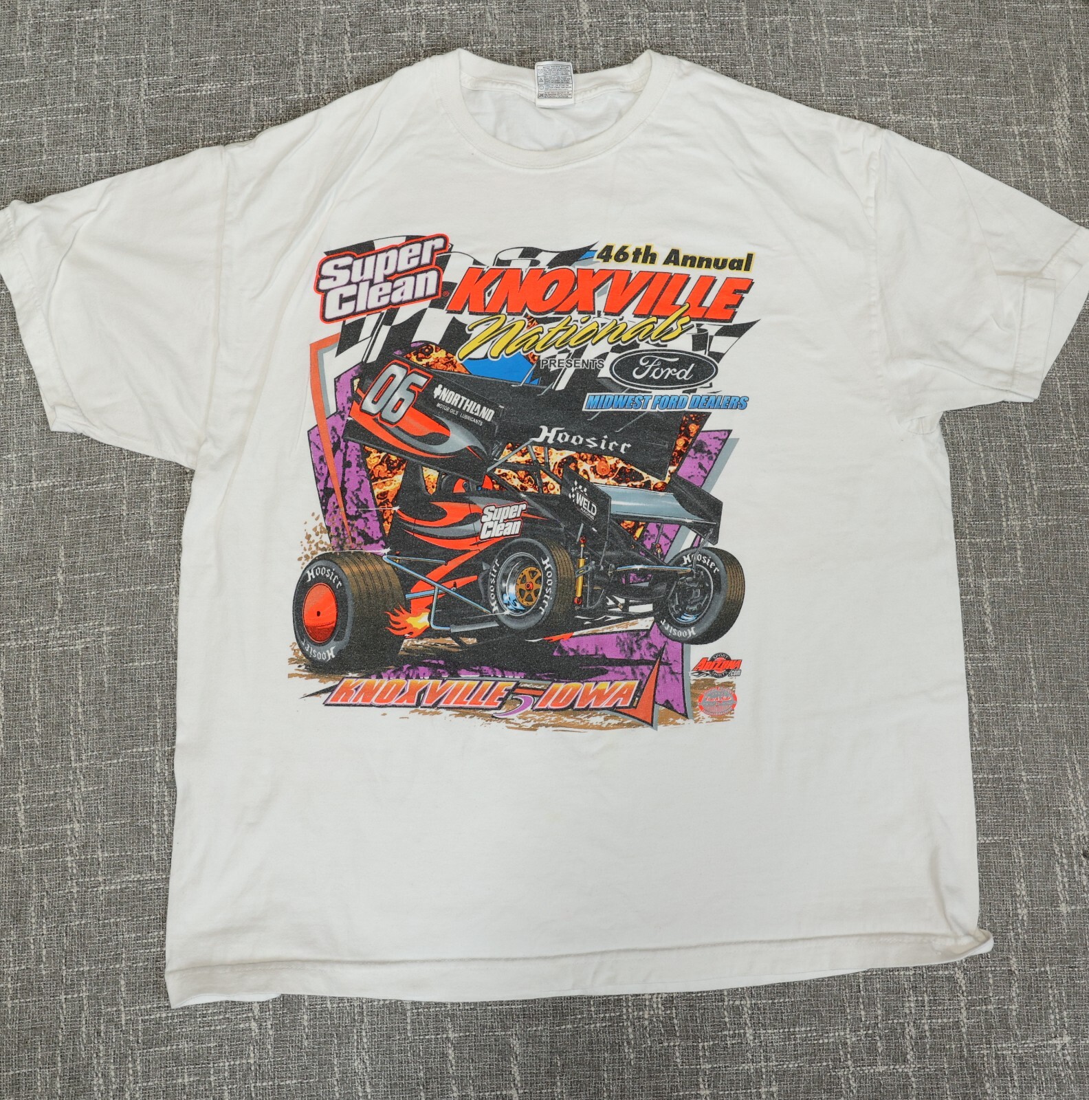 Vintage Diamond Star T-shirt Mens XXL