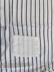 Saturdays NYC – LS Striped Tee Men’s XL – White & Black Thing Striped Shirt