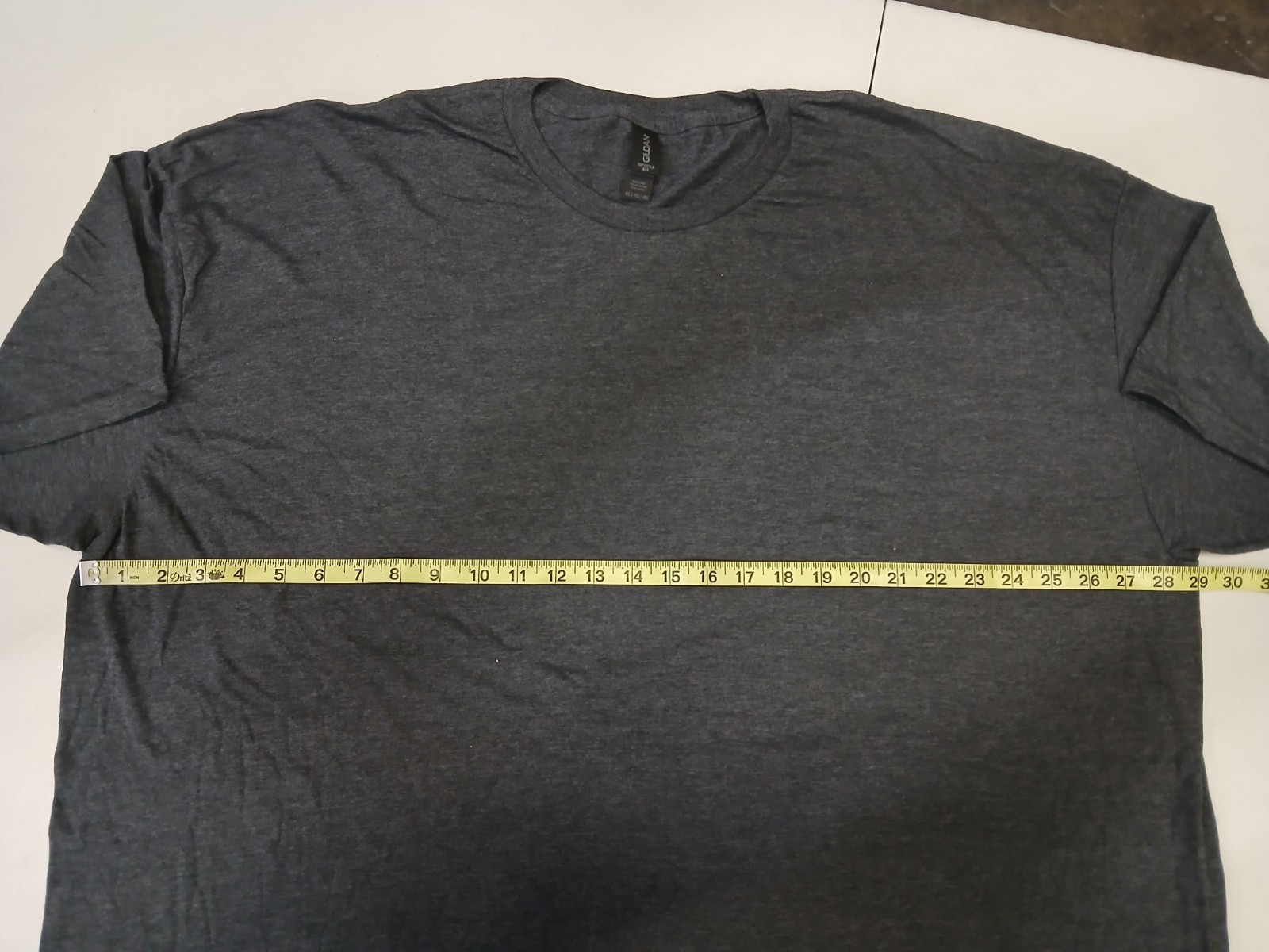 Gildan Men's Softstyle CVC Stylish Casual Plain T-Shirt Black Mist Size 4X Only gallery