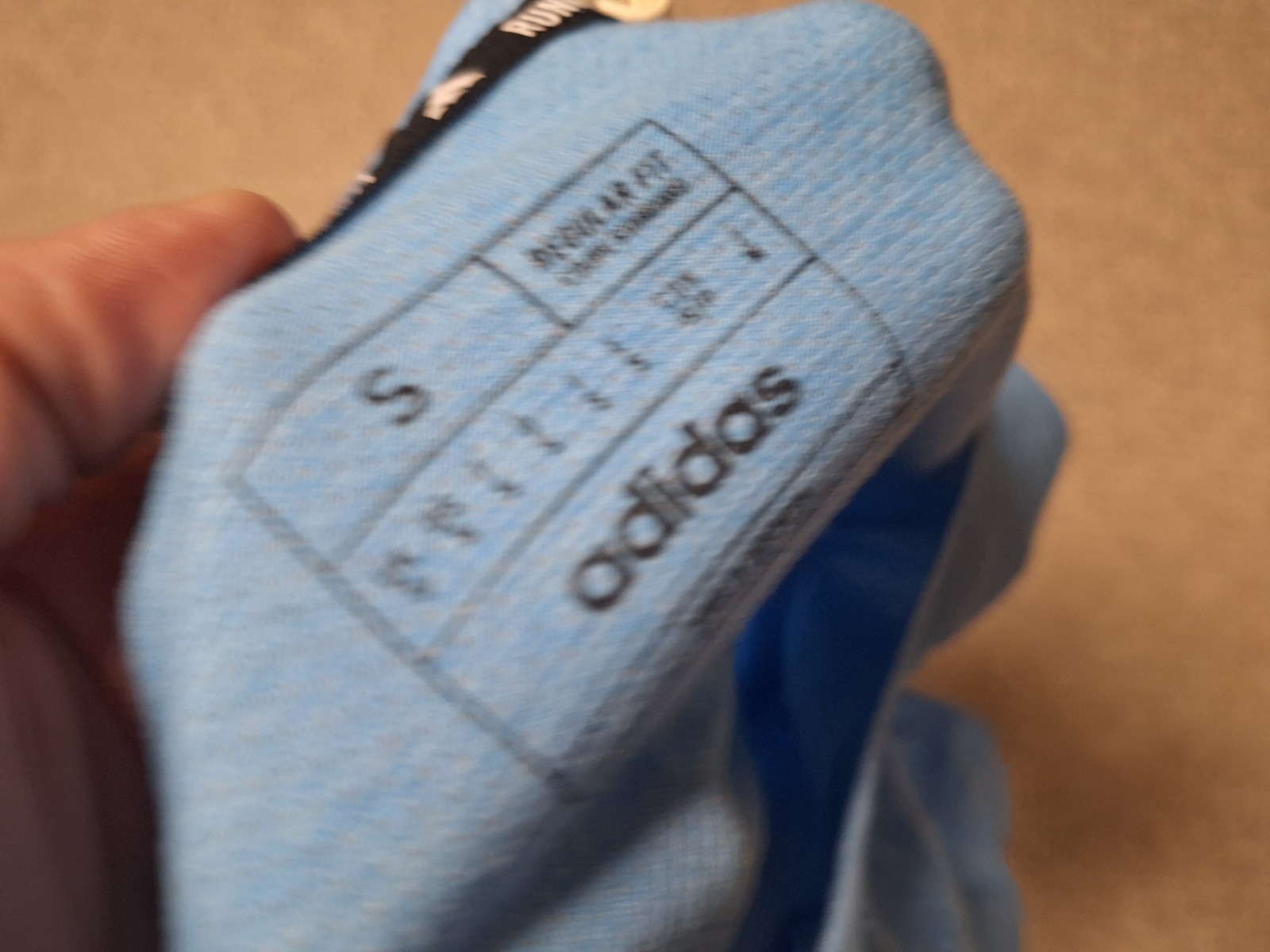 Adidas M Men's Blue T-Shirt Three Stripes Logo Short Sleeve Sports Classic gallery