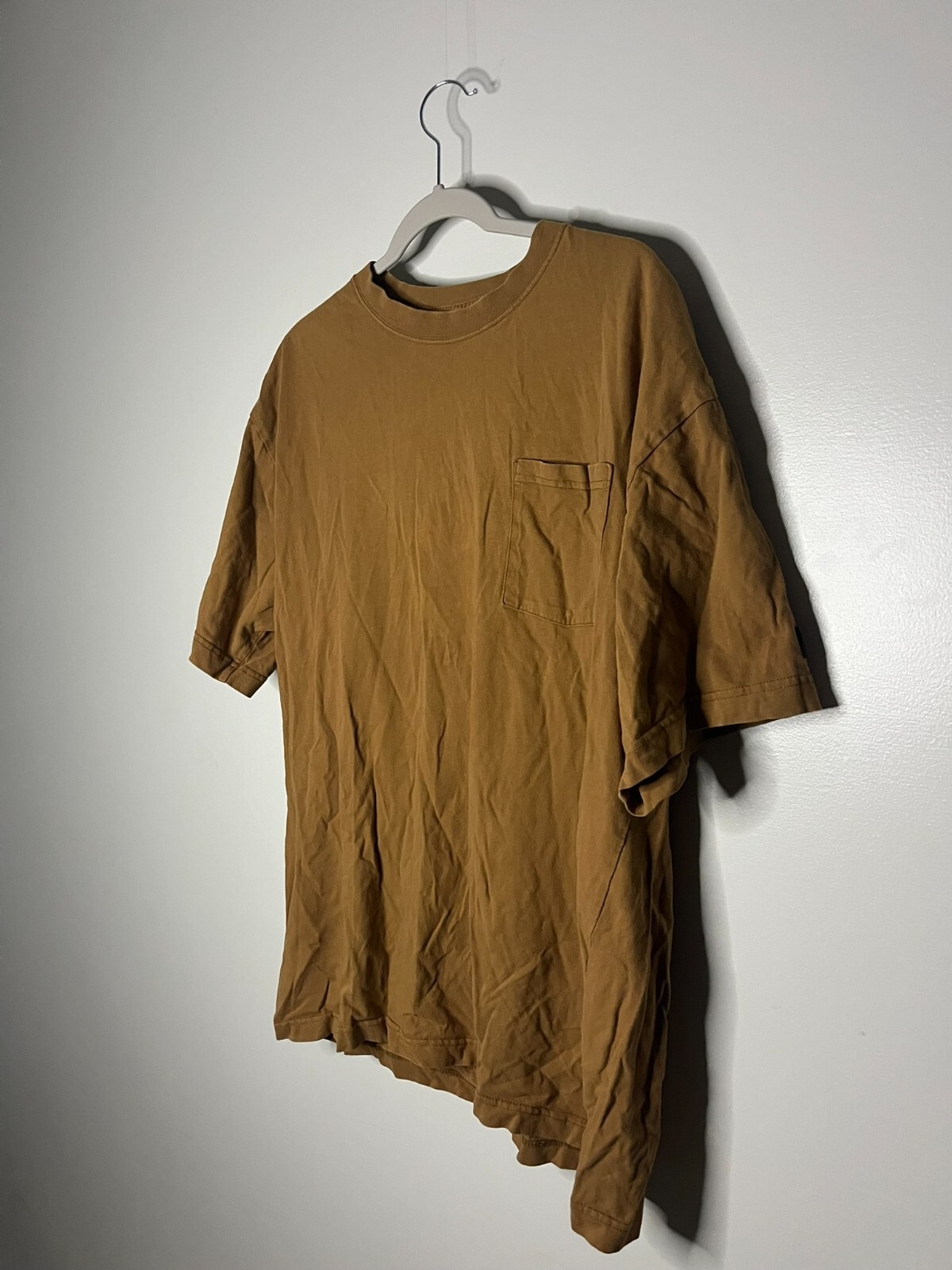 Genuine Dickies Camel Brown Short Sleeve Cotton Pocket T-Shirt Men Size X Large gallery