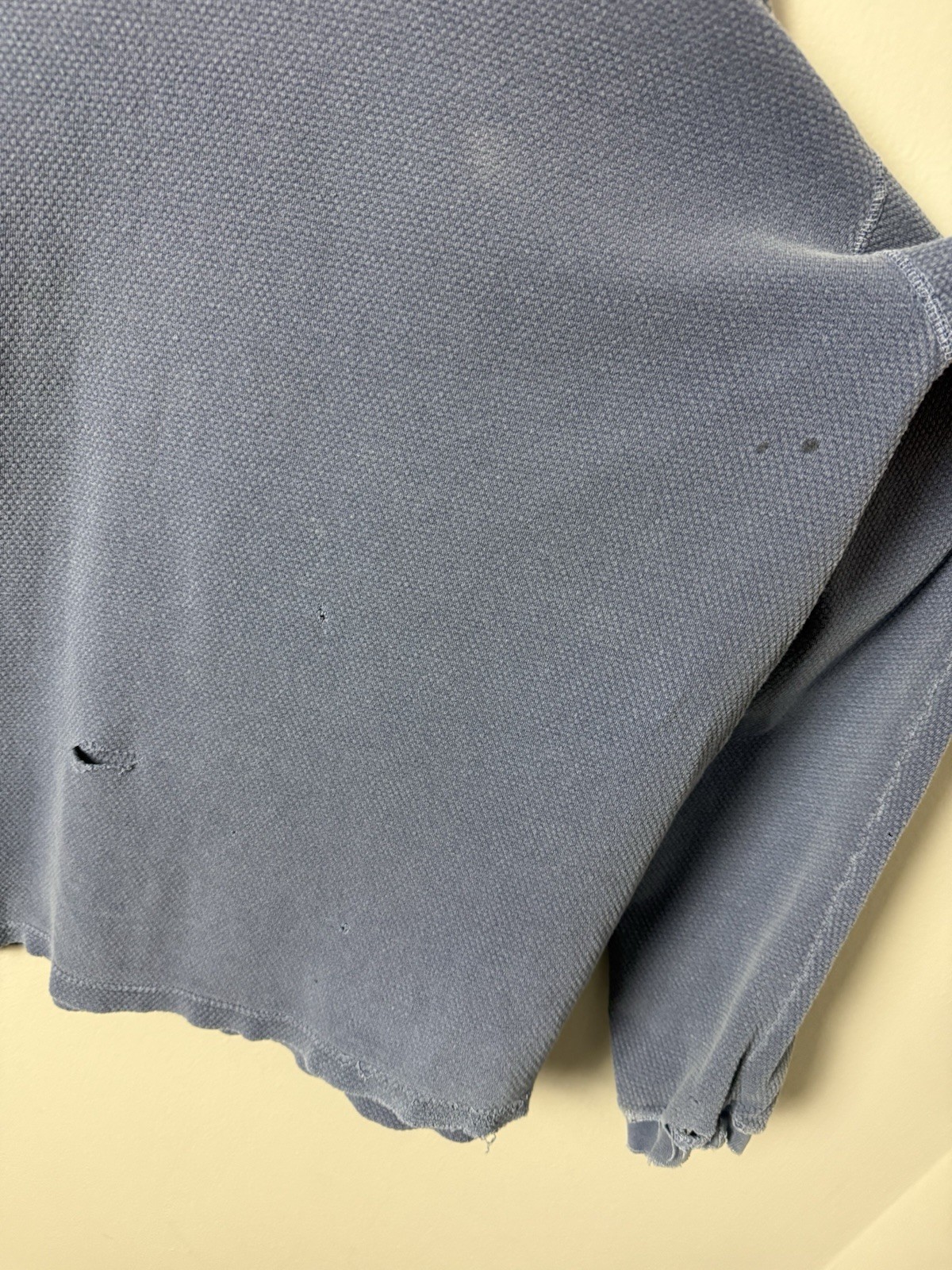 Vintage Gramicci Men's M Blue 90s Long Sleeve Shirt Worn gallery