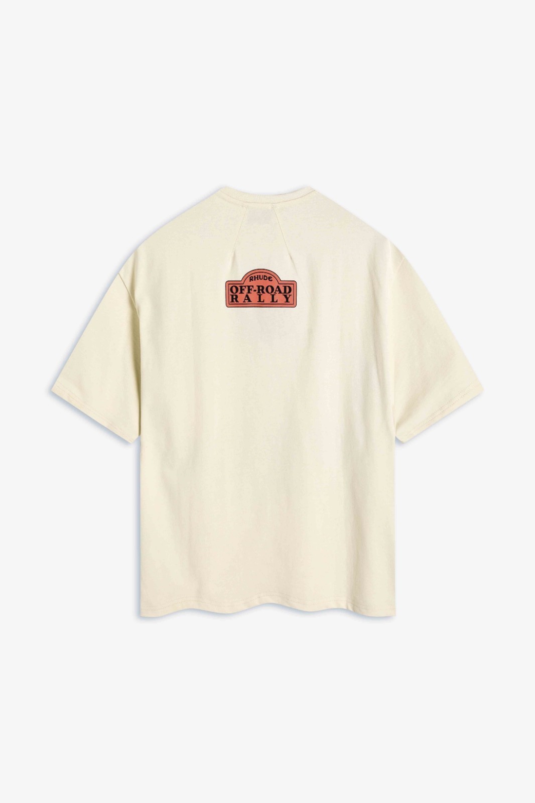 RHUDE Spring/Summer Sailing Club slogan logo short sleeved T-shirt white gallery