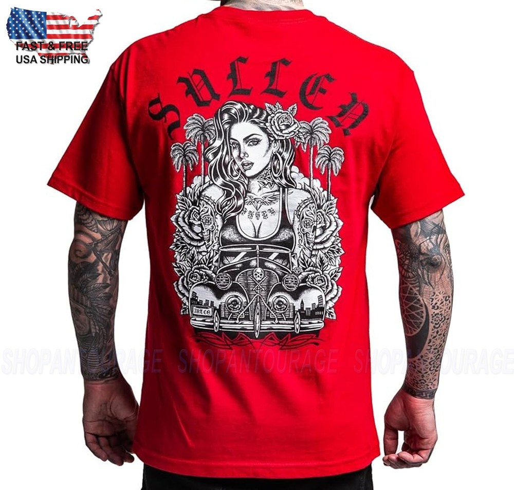 Sullen Art Collective Ride Low Standard Fit SCM7775 Short Sleeve Men`s T-shirt