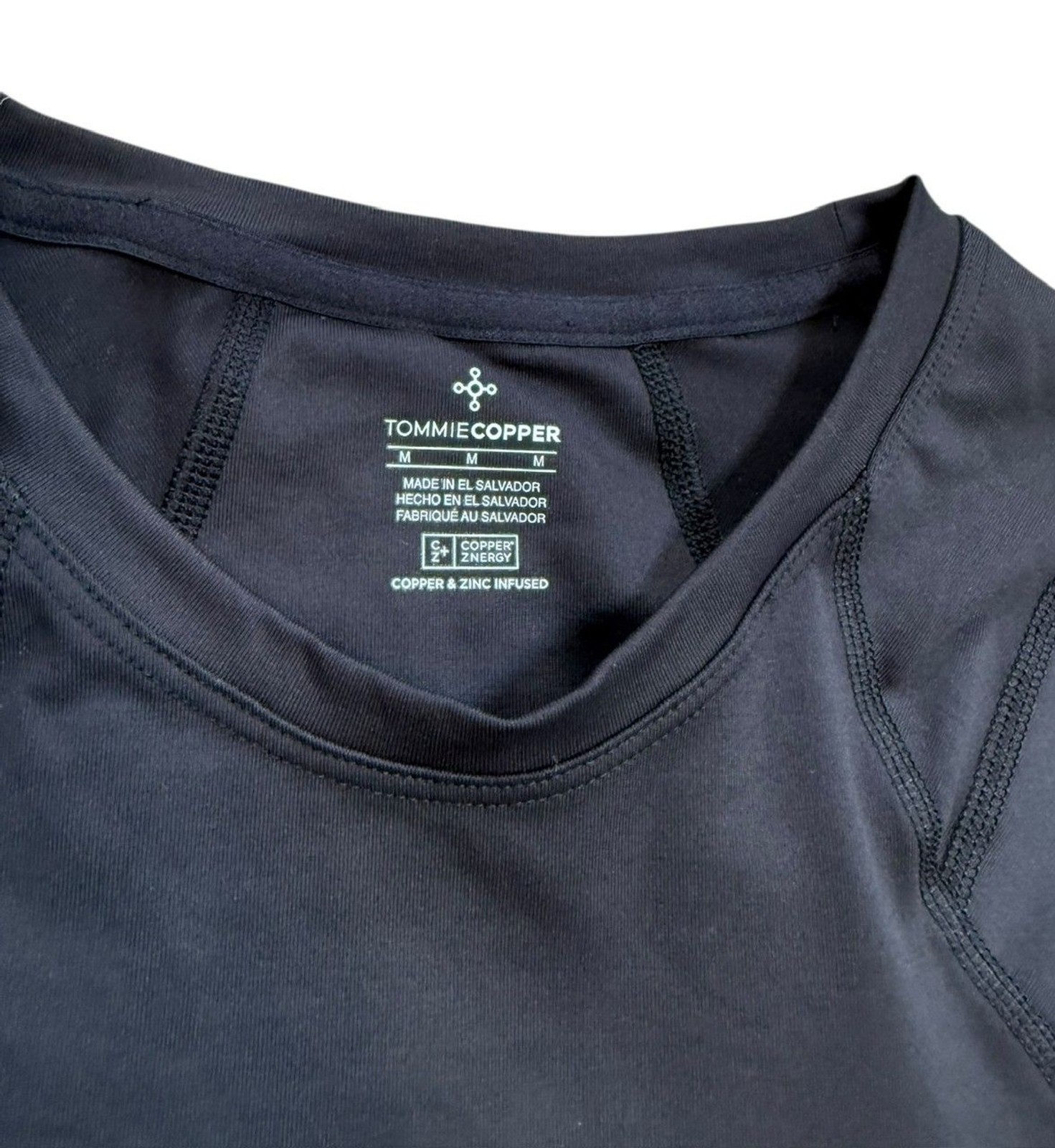 Tommie Copper Compression Shirt Mens Size Medium 0873MR Shoulder Support Black gallery