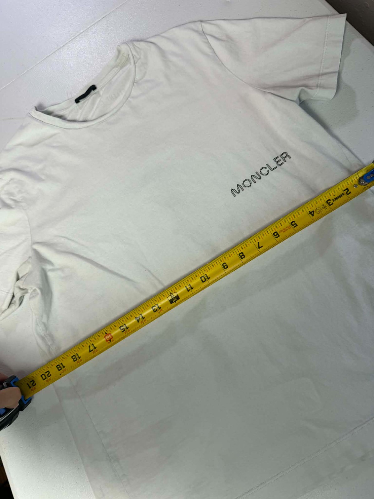 Used MONCLER Short sleeve cut sew sz M t shirt gallery
