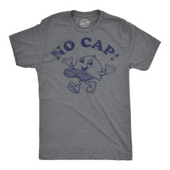 Mens Funny T Shirts No Cap Sarcastic Graphic Novelty Tee for Men