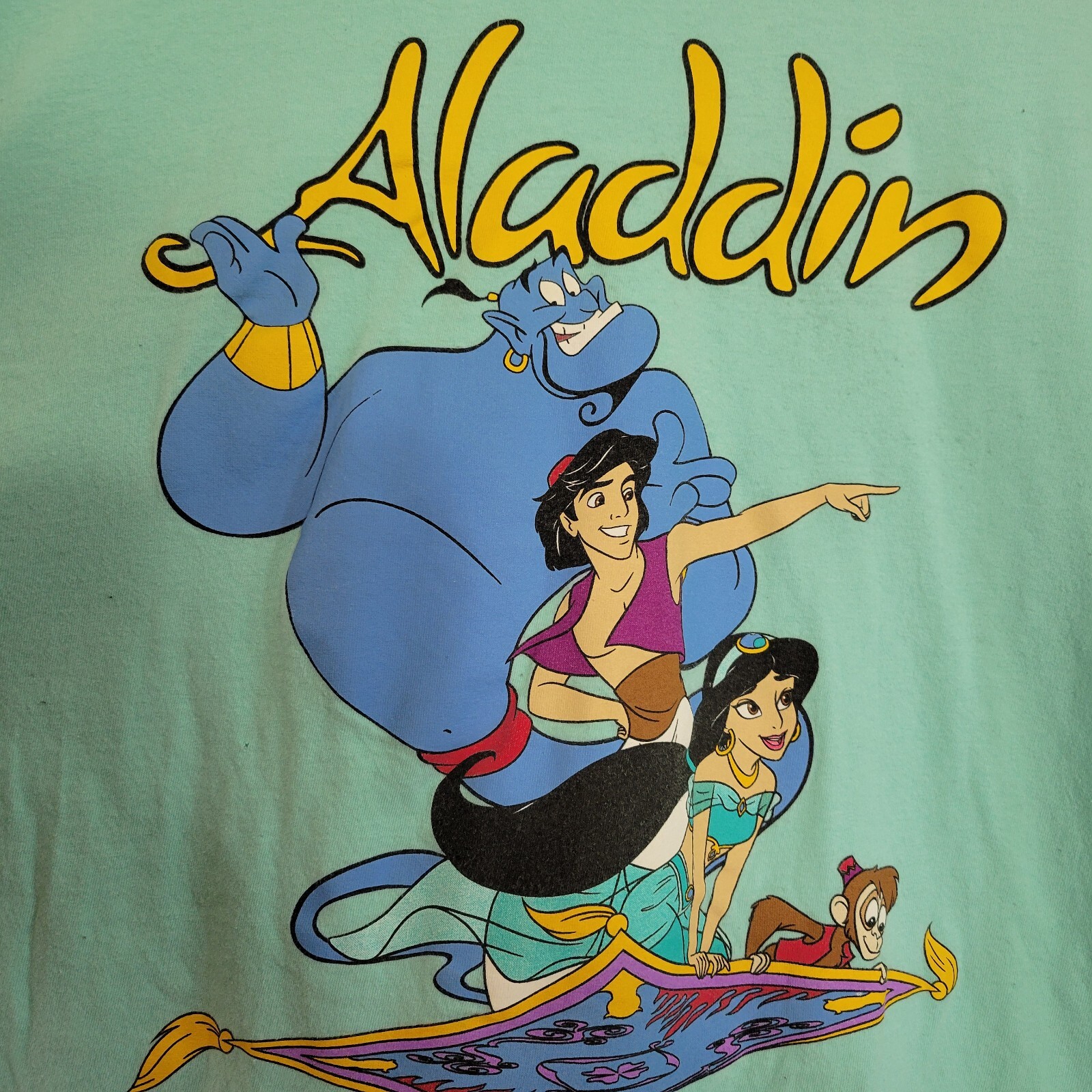 Disney Brand XL Aladdin Movie T Shirt gallery