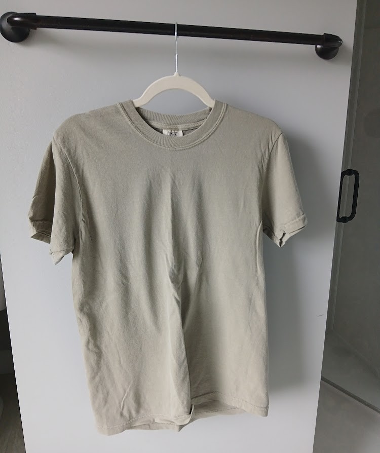 Comfort Colors Blank T-Shirt in Khaki - 10 SHIRTS - VARIOUS SIZES - S, M, L, XL gallery