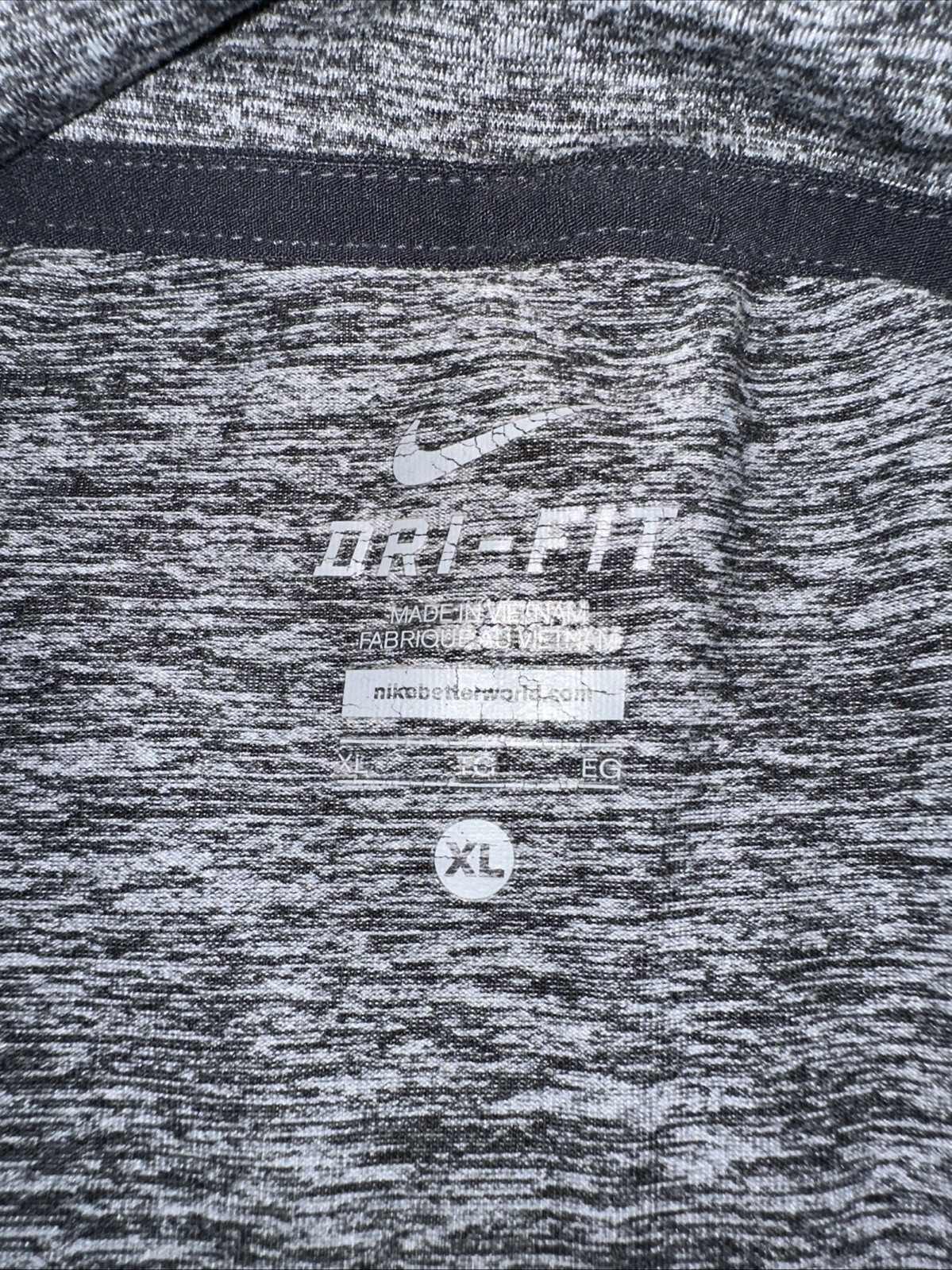 Nike DriFit Ashland University Eagles Men’s XL Gray Lightweight 1/4 Zip Pullover gallery