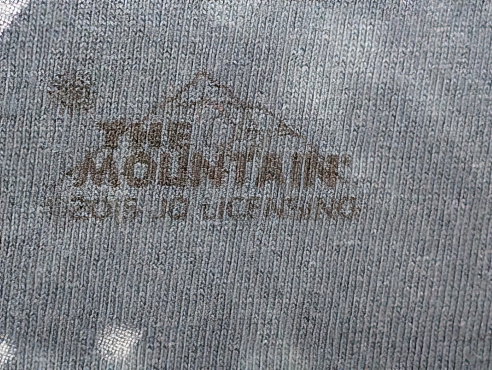 The Mountain Mens T-shirt Blue Walleye Fish Fishing RL 2XL #3037 NWOT gallery